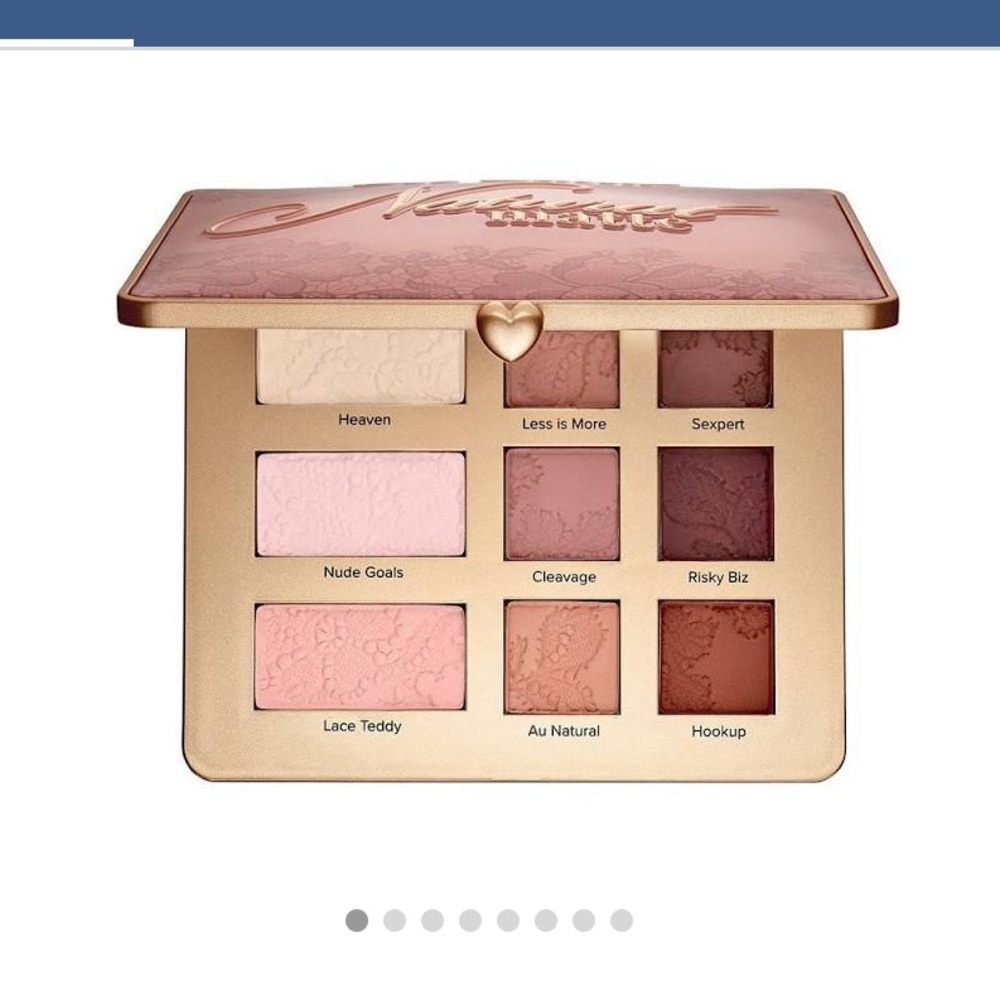 too faced natural matte eyeshadow palette